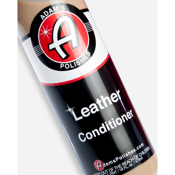Adam's Polishes Leather Conditioner 16oz Vinyl Plastic 1 pint NEW Sealed - Picture 2 of 7